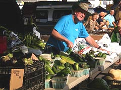 [photo, Baltimore Farmers' Market, Holliday St. and Saratoga St., Baltimore, Maryland]