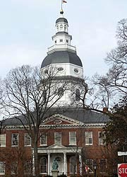 [photo, State House (from Francis St.), Annapolis, Maryland]