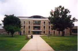 [photo, George W. F. McMechen Commerce Building, Morgan State University, Baltimore, Maryland]