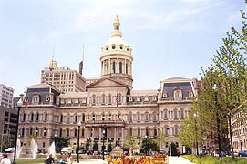 [photo, City Hall, 100 North Holliday St., Baltimore, Maryland]