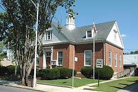 [City Hall,  101 Clarke Ave., Pocomoke City, Maryland]